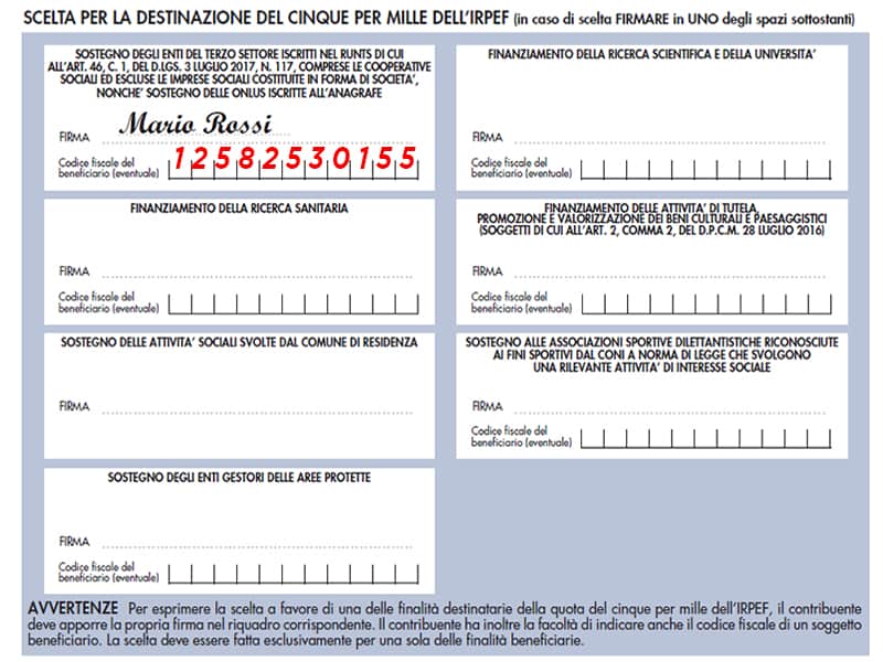 Modulo 5x1000